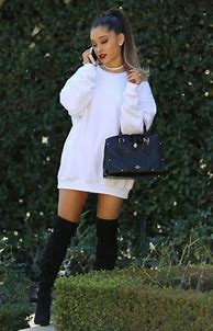 Image result for Ariana Grande Sweater Dress