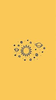Image result for Yellow Aesthetic Pastel Space