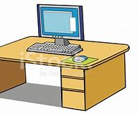Image result for Computer On Desk Cartoon