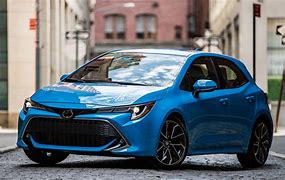 Image result for 2018 Toyota Corolla Hatchback XSE Blue