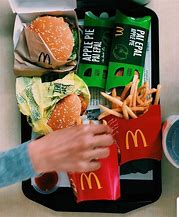 Image result for Unhealthy Food Aesthetic
