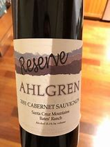 Image result for Ahlgren Cabernet Sauvignon