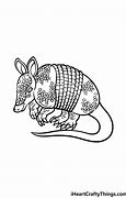 Image result for Holiday Armadillo Outline