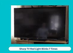 Image result for Sharp TV Red