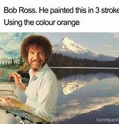 Image result for Bob Ross Makeup Meme