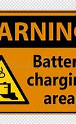 Image result for Battery Needs Charging Sign