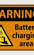 Image result for No Overnight Charging Truck Battery Sign