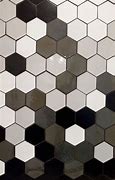 Image result for Hexagon Black and White Tile