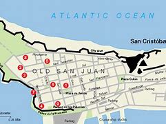 Image result for Old San Juan Walking Tour Map