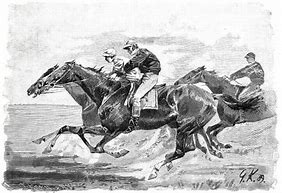 Image result for Horse Race Track Drawing