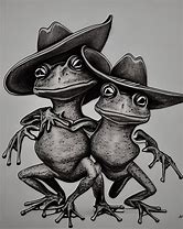 Image result for Frog with Hat Draiwing