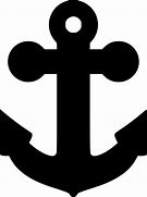 Image result for Anchor with Chain Silhouette