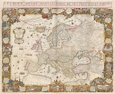 Image result for Old Map of Europe Sketch