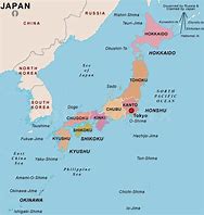 Image result for Political Map of Japan