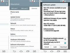 Image result for Update Information Design Android