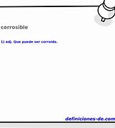 Image result for corrosible