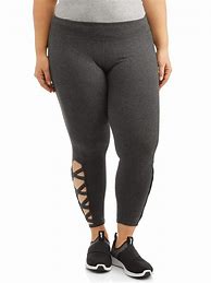 Image result for Plus Size Cut Out Leggings