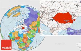 Image result for Romania in World Map Comapred to USA