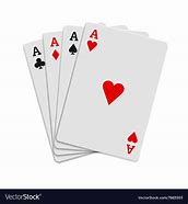 Image result for 4 Aces Clip Art