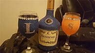 Image result for Glitter Hennessy Bottle
