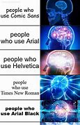 Image result for Arial Rounded Font Meme