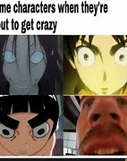 Image result for Anime Crazy Face Meme