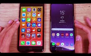Image result for iPhone X vs Samsung S8 Plus