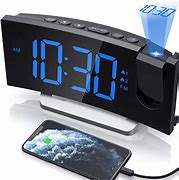 Image result for Television with Night Time Clock Display