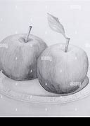 Image result for Sketch of 2 Apple's