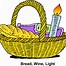 Image result for Basket of Food Clip Art