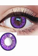 Image result for Purple Yellow Contact Lenses