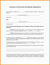 Image result for New Contract Letter