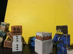 Image result for Pixel Papercraft Minecraft
