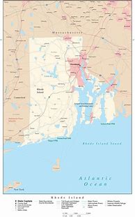 Image result for Rhode Island Map Poster