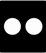 Image result for Black White Circle Symbol