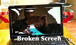 Image result for HP Broken Screen