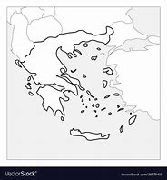 Image result for Greece Map Black and White