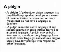 Image result for Pidgin Words