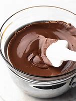 Image result for Melted Chocolate in a Bowl