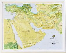 Image result for Middle East Topography