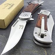 Image result for Leather Spring Knife