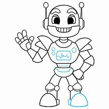 Image result for Robot Boy Drawing