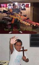 Image result for Kid Hold Cross Meme