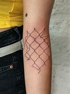 Image result for Chain Link Fence Tattoo Patterns