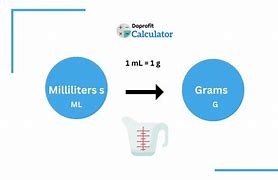 Image result for 130 Grams to Ml