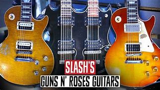 Image result for Guns and Roses Slash Guitar Gear