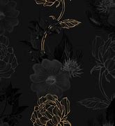 Image result for Floral Black and Gold Case