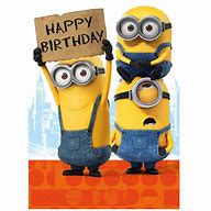 Image result for Minion Birthday Card