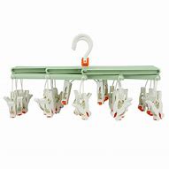 Image result for Clothes Drying Hanger with Clips