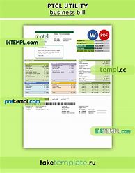 Image result for PTCL Bill